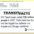 Transit Facts - Buses Carried 738 Million People (30 day) (3 of 24)